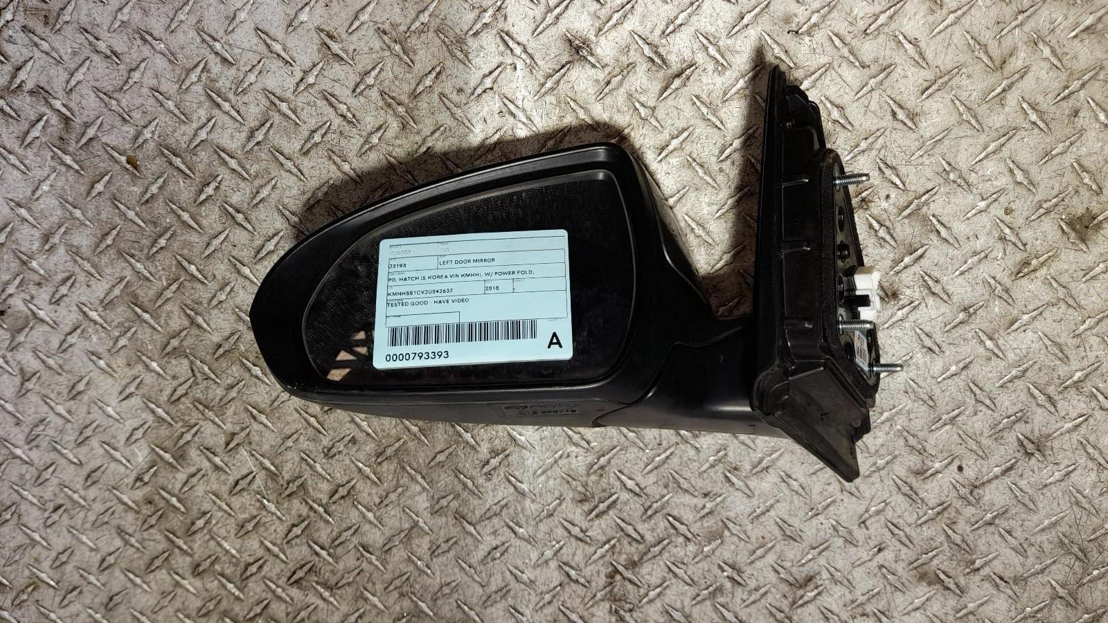 View Auto part Left Door Mirror Hyundai I30 2018