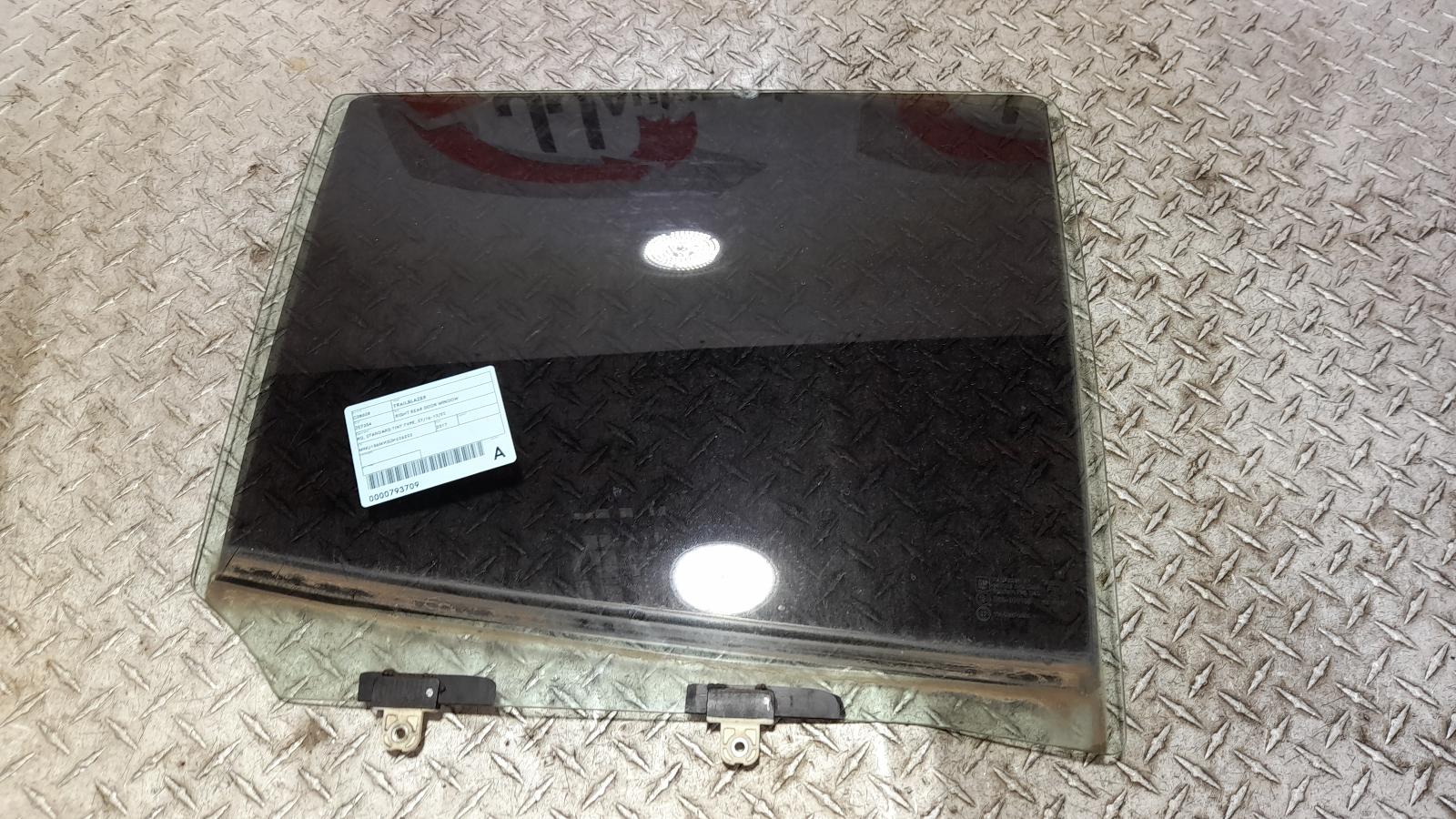 View Auto part Right Rear Door Window Holden Trailblazer 2017