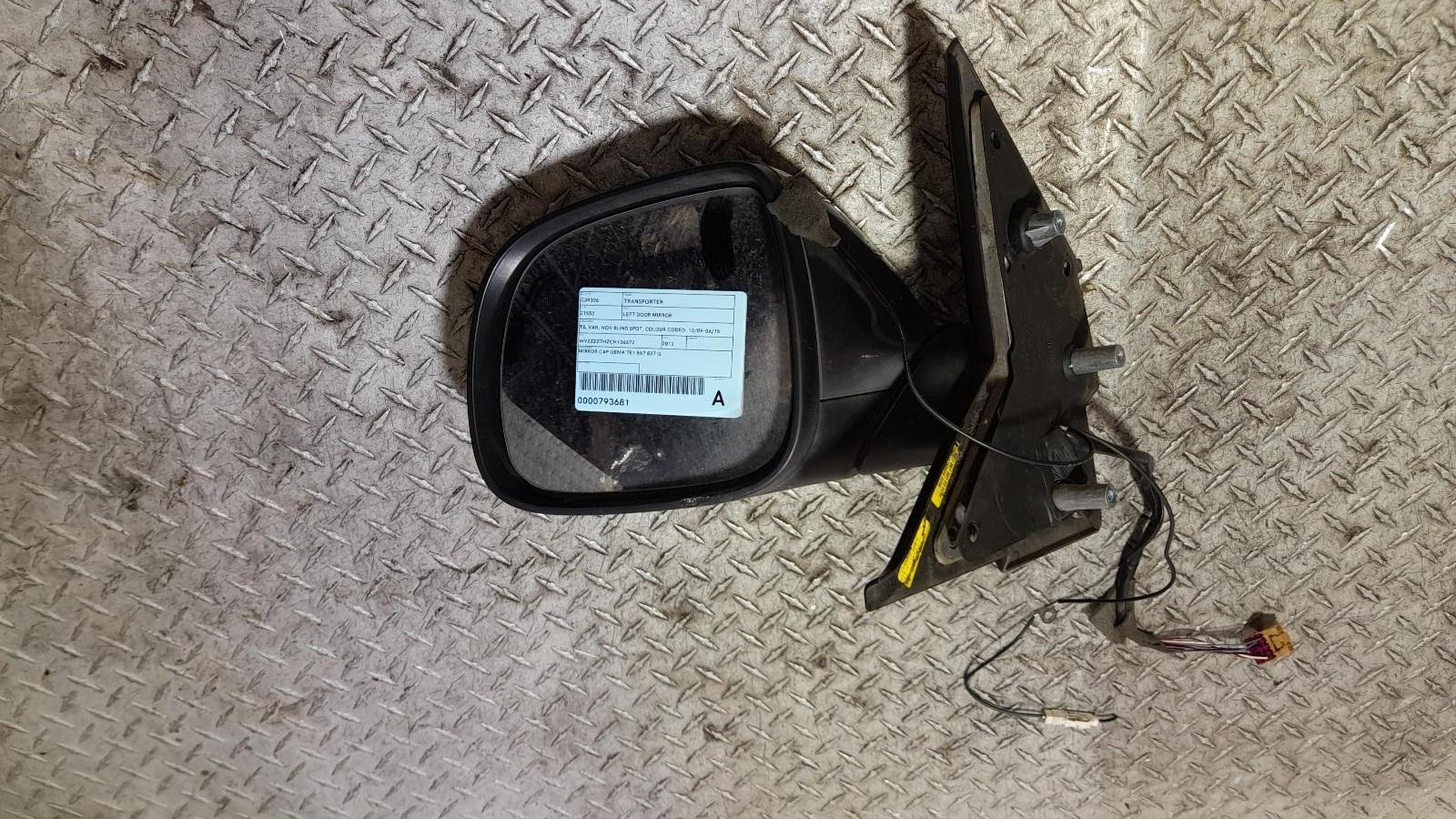View Auto part Left Door Mirror Volkswagen Transporter 2012