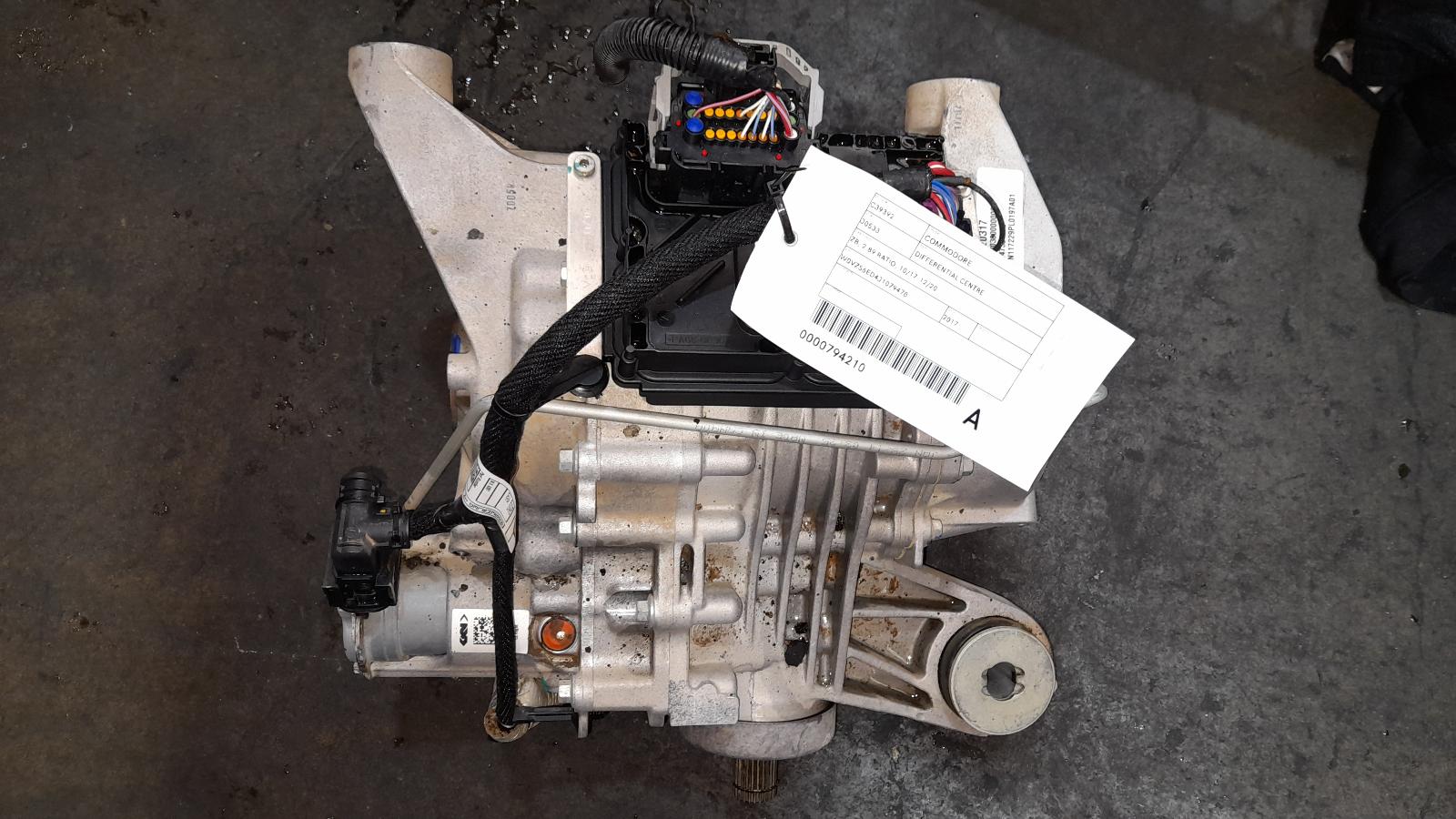 View Auto part Differential Centre Holden Commodore 2017