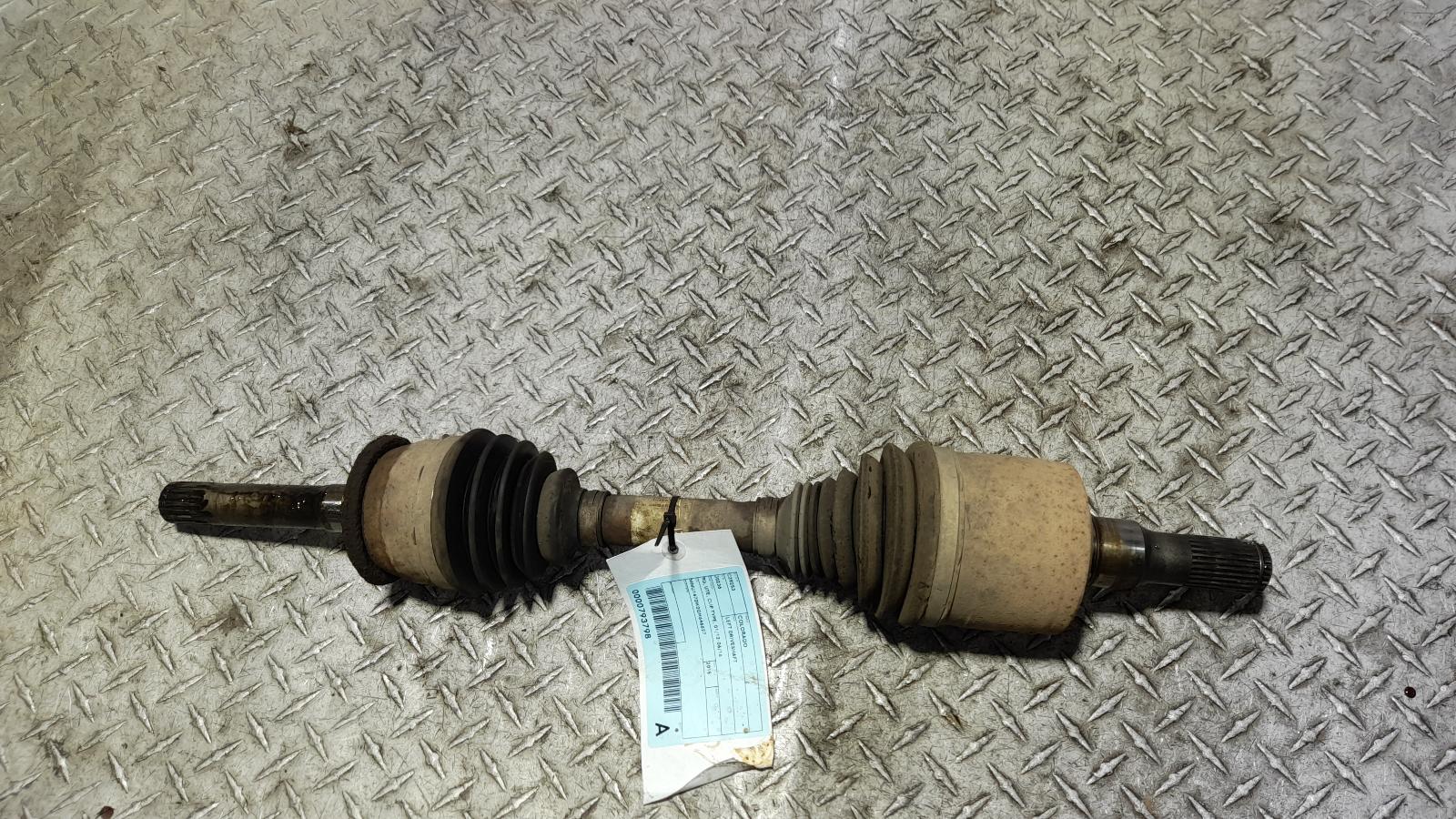 View Auto part Left Driveshaft Holden Colorado 2015