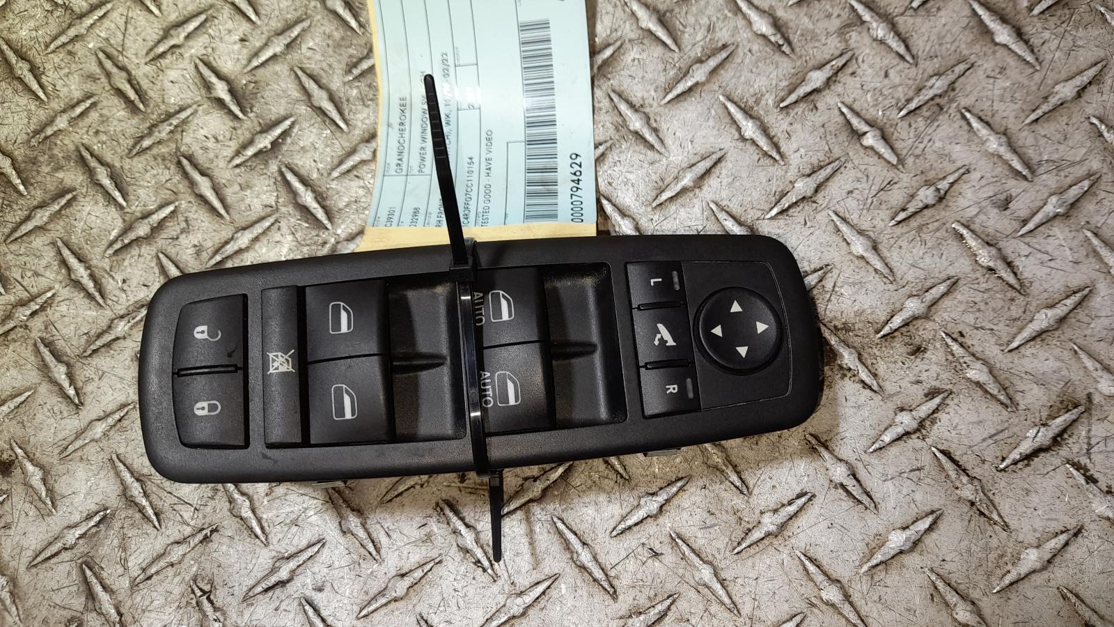 View Auto part Pwr Dr Wind Switch Jeep Grandcherokee 2011