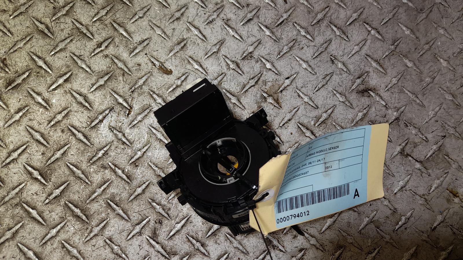 View Auto part Airbag Module/Sensor Subaru Xv 2012