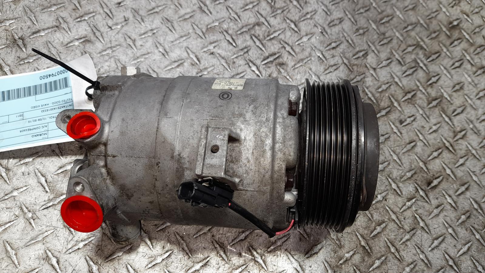 View Auto part A/C Compressor Nissan Murano 2011