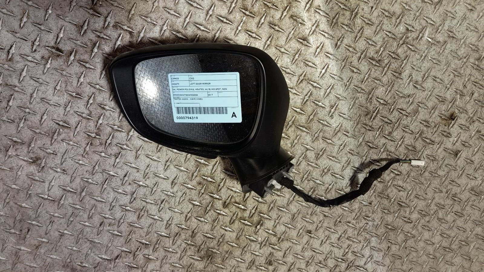 View Auto part Left Door Mirror Mazda Cx3 2017