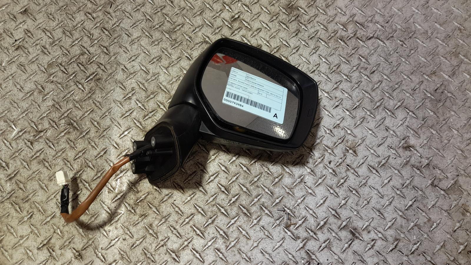 View Auto part Right Door Mirror Subaru Outback 2015