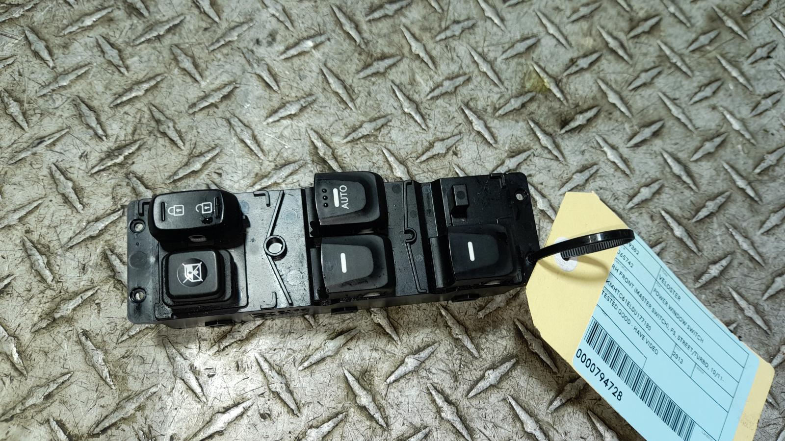 View Auto part Pwr Dr Wind Switch Hyundai Veloster 2013