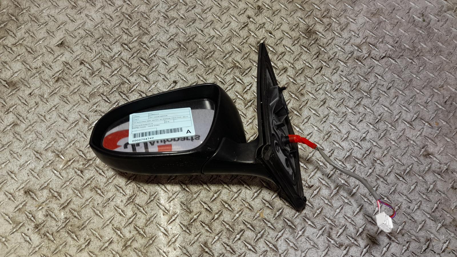 View Auto part Left Door Mirror Toyota Corolla 2018