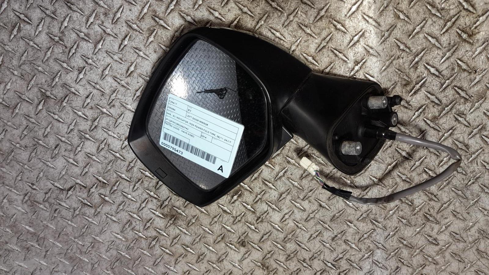 View Auto part Left Door Mirror Subaru Xv 2014