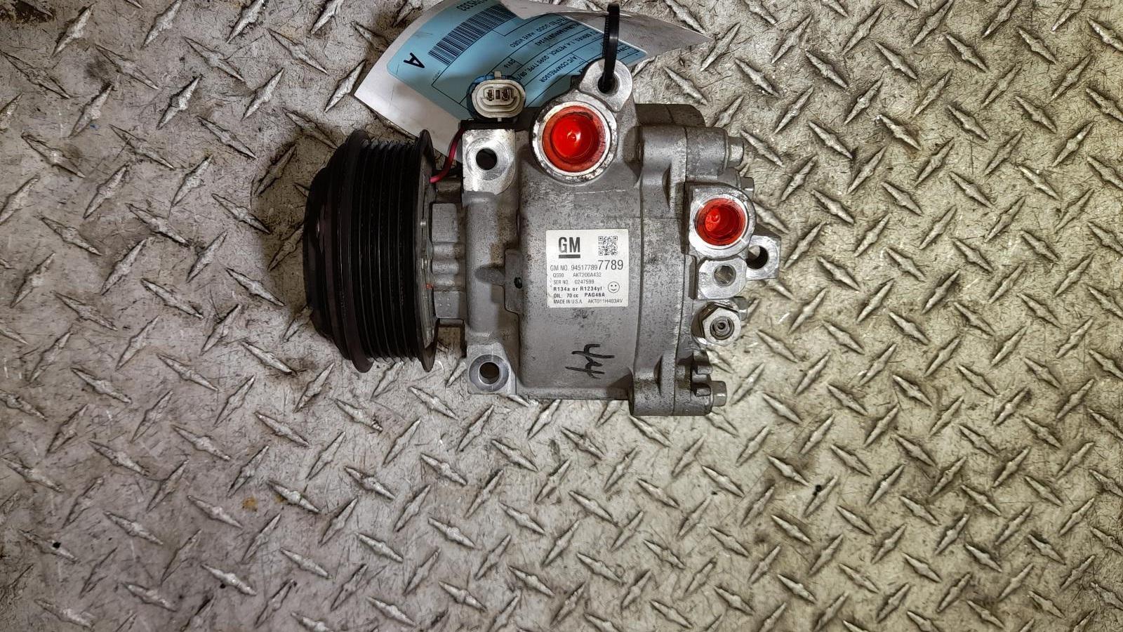 View Auto part A/C Compressor Holden Trax 2016