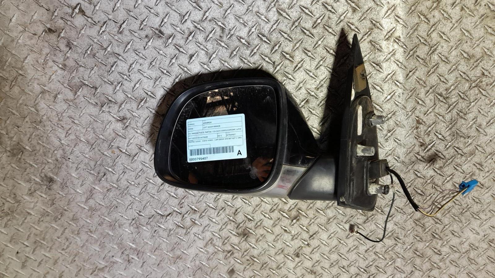 View Auto part Left Door Mirror Volkswagen Amarok 2012