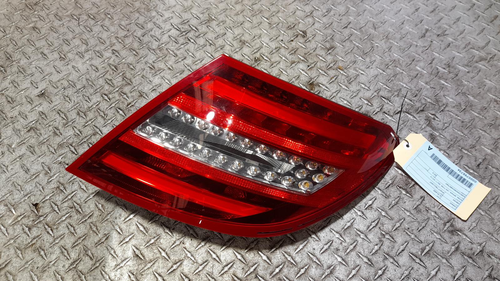 View Auto part Right Taillight Mercedes C Class 2013