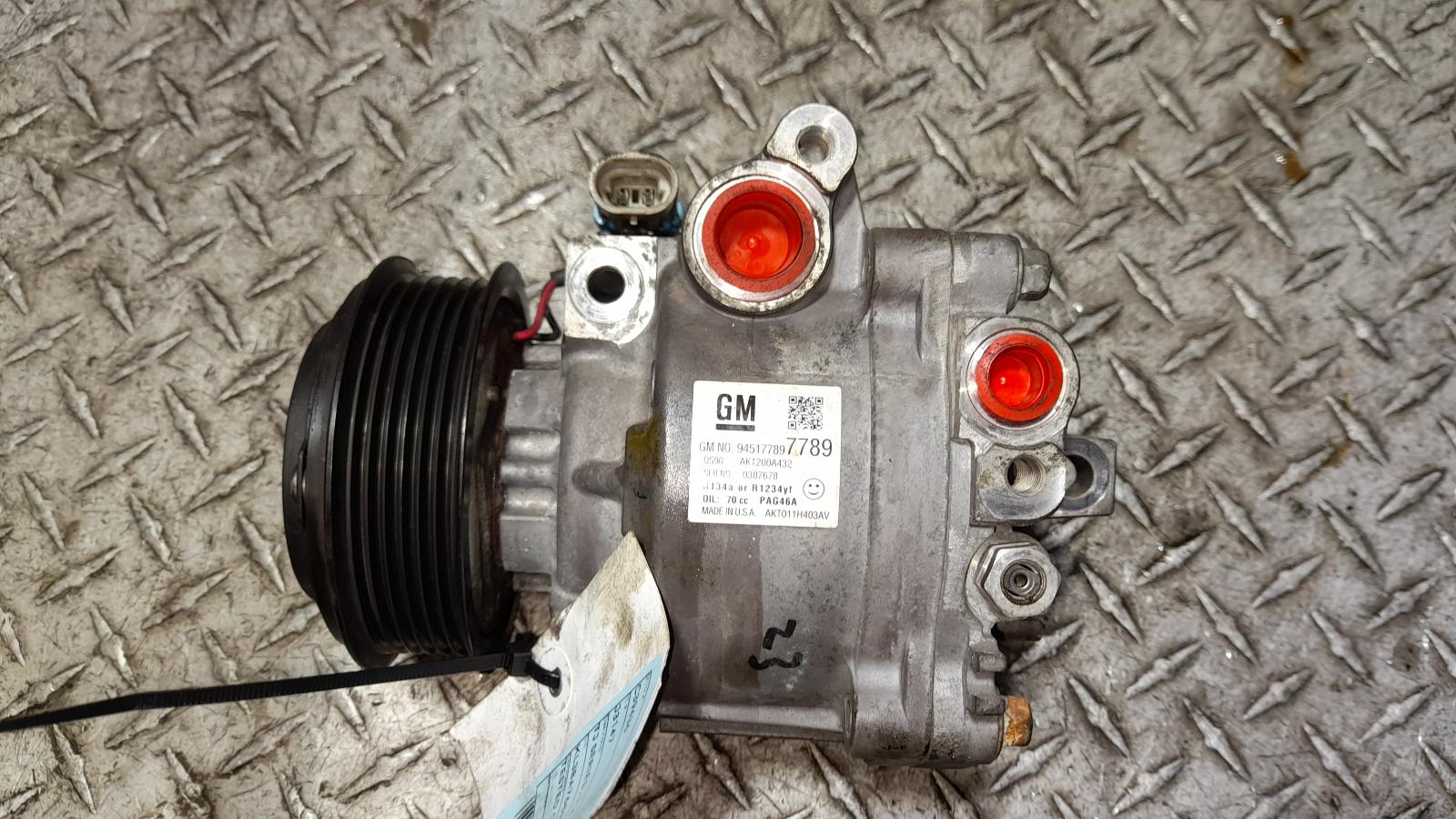 View Auto part A/C Compressor Holden Trax 2017
