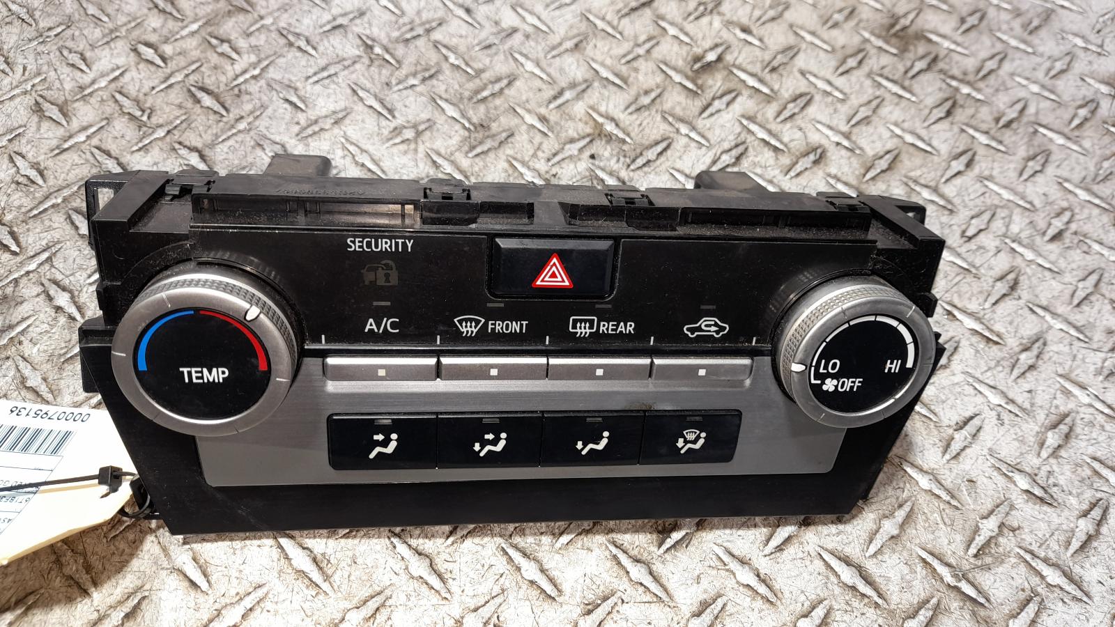 View Auto part Heater/Ac Controls Toyota Camry 2014