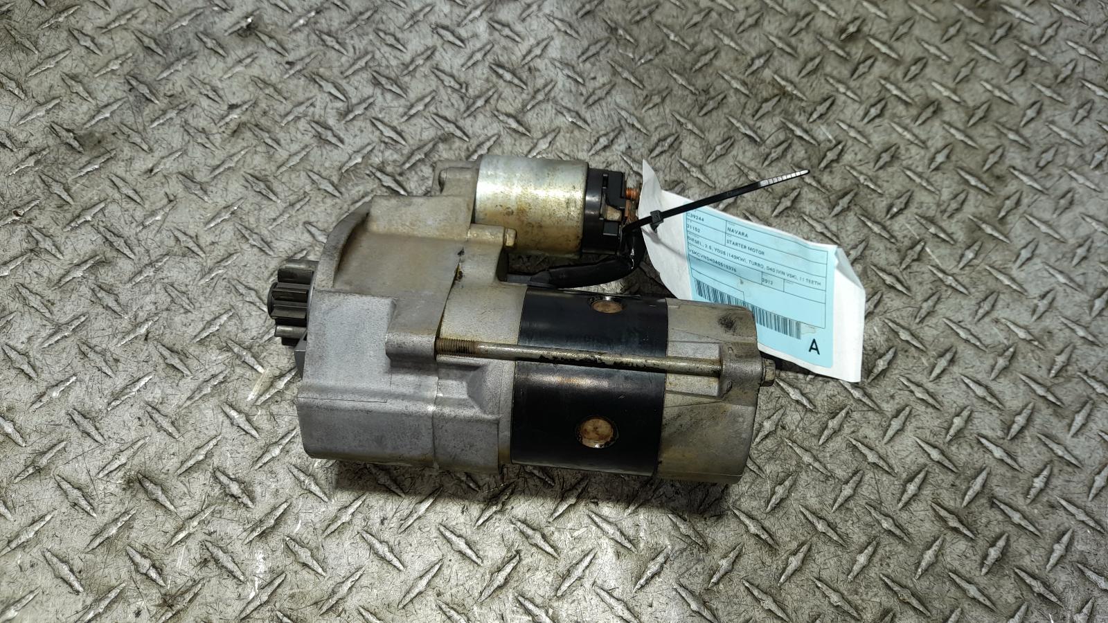 View Auto part Starter Nissan Navara 2012