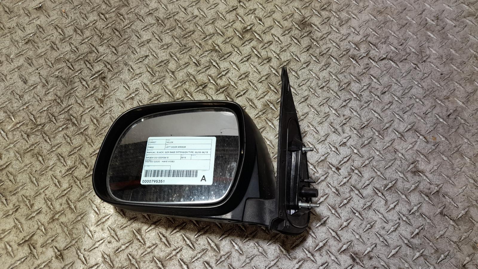 View Auto part Left Door Mirror Toyota Hilux 2015