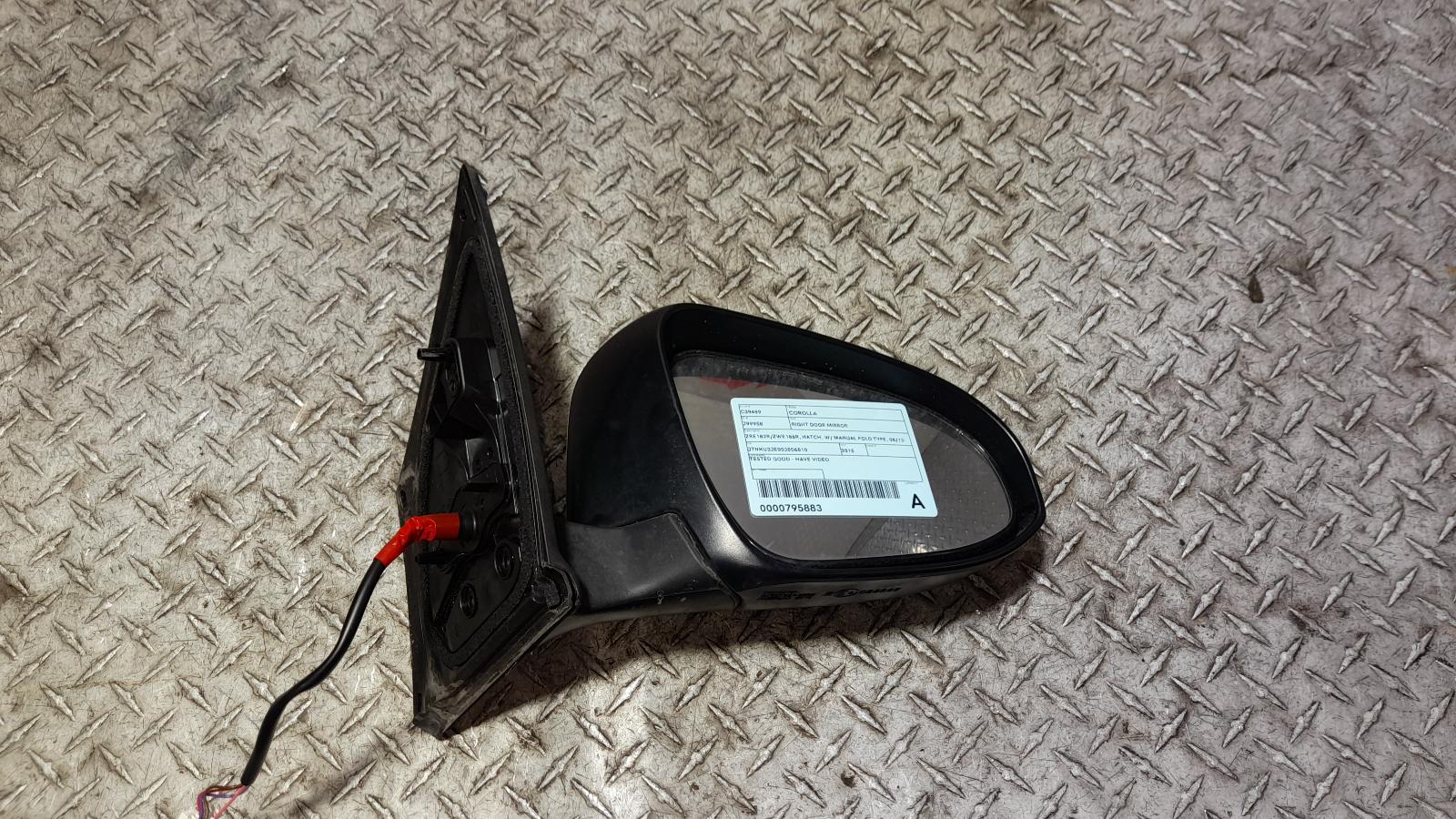 View Auto part Right Door Mirror Toyota Corolla 2015