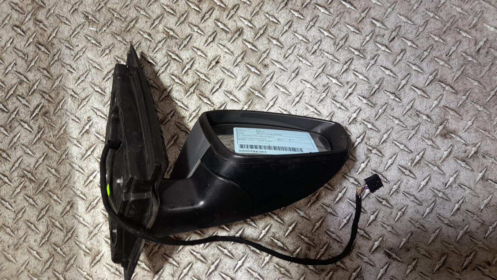 View Auto part Right Door Mirror Volkswagen Polo 2012
