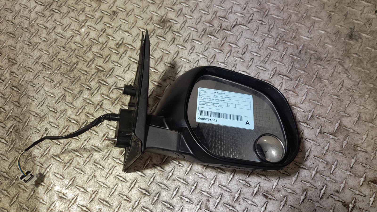 View Auto part Right Door Mirror Mitsubishi Outlander 2011