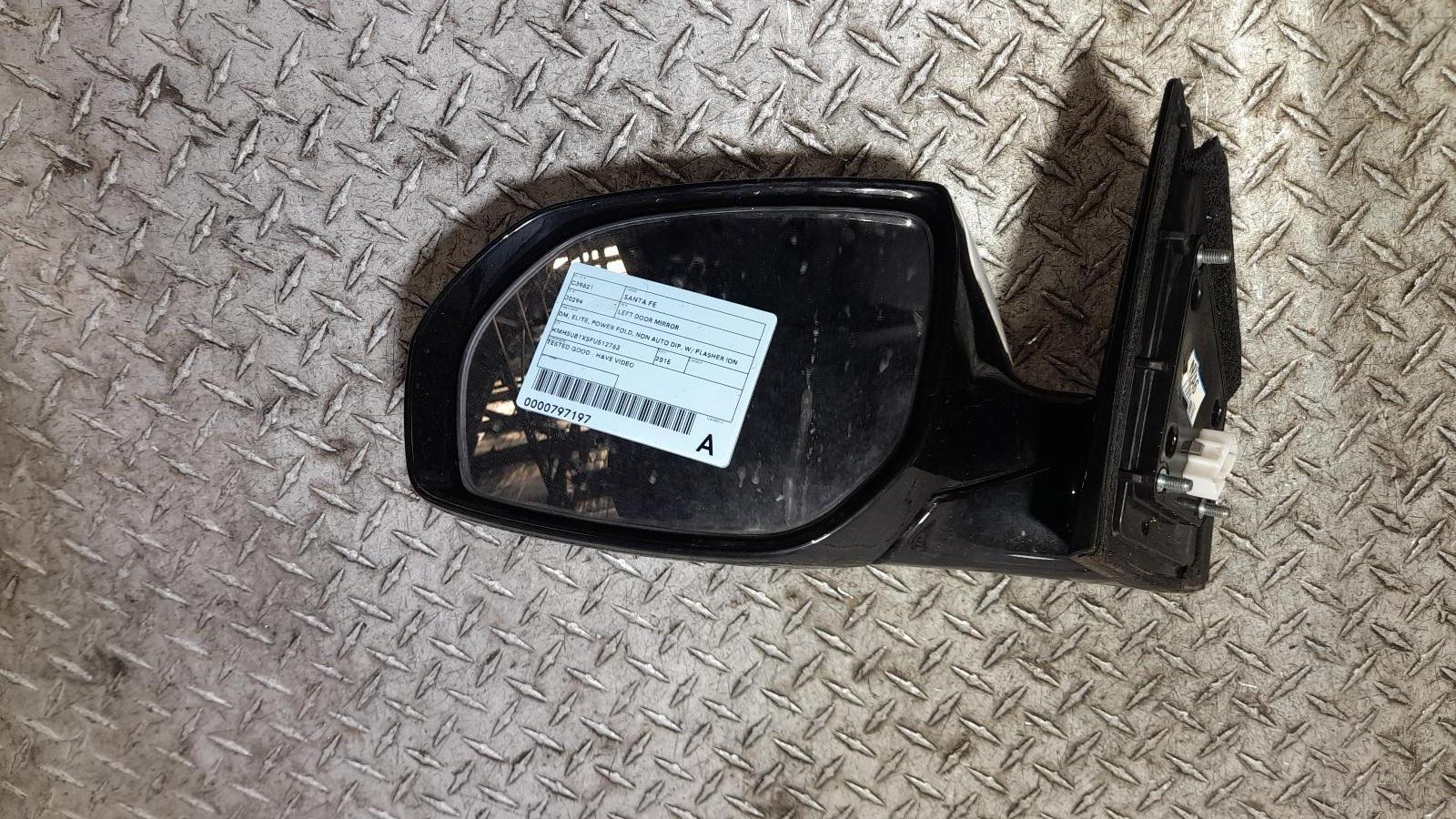 View Auto part Left Door Mirror Hyundai Santa Fe 2015
