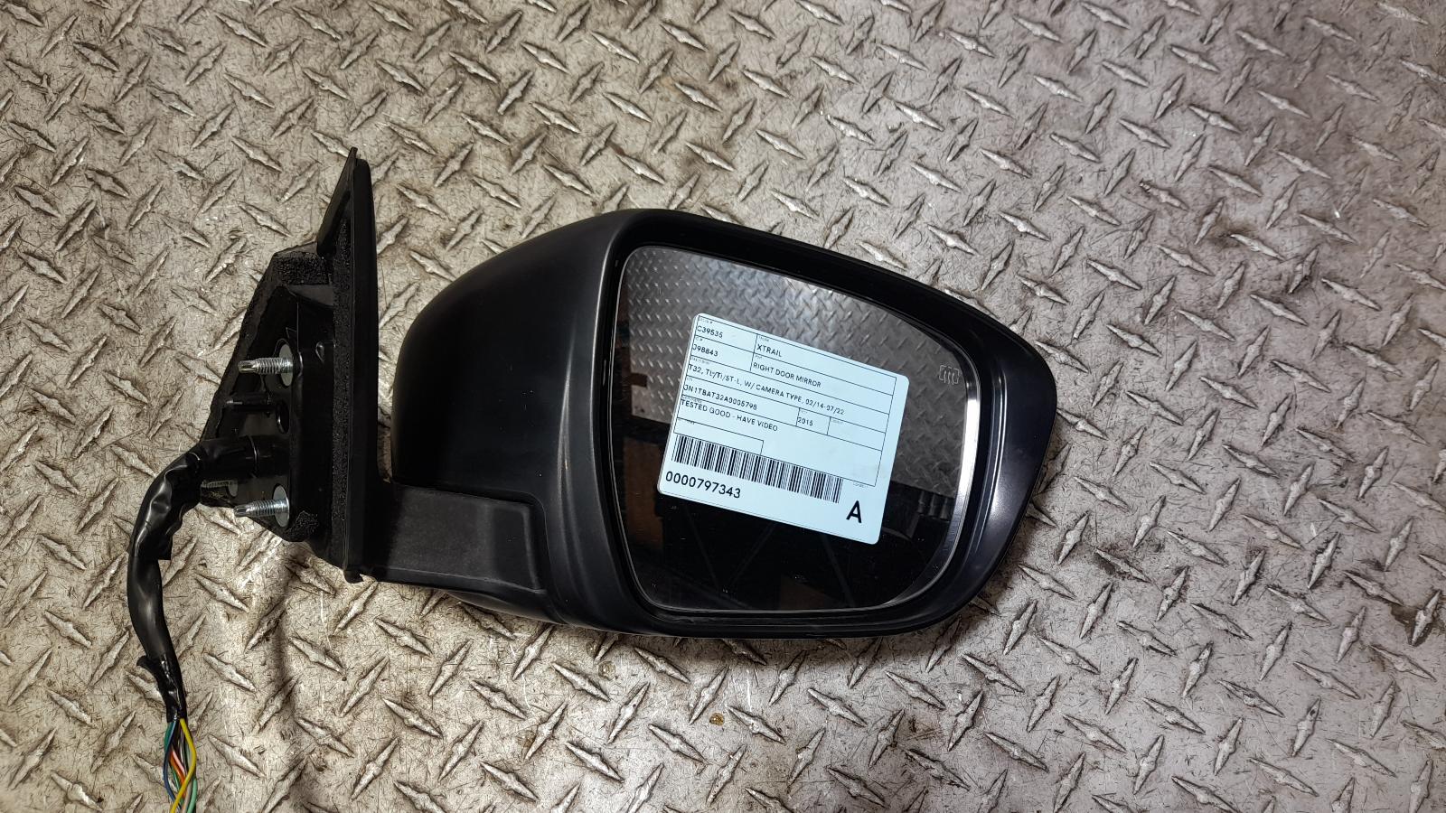 View Auto part Right Door Mirror Nissan Xtrail 2015