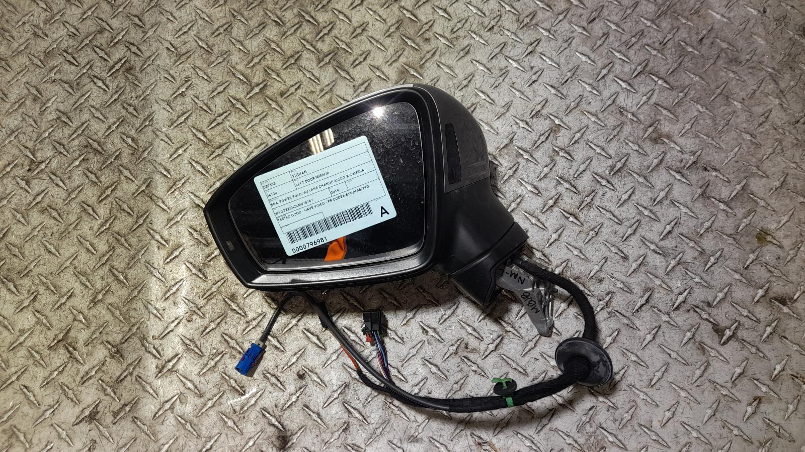 View Auto part Left Door Mirror Volkswagen Tiguan 2019