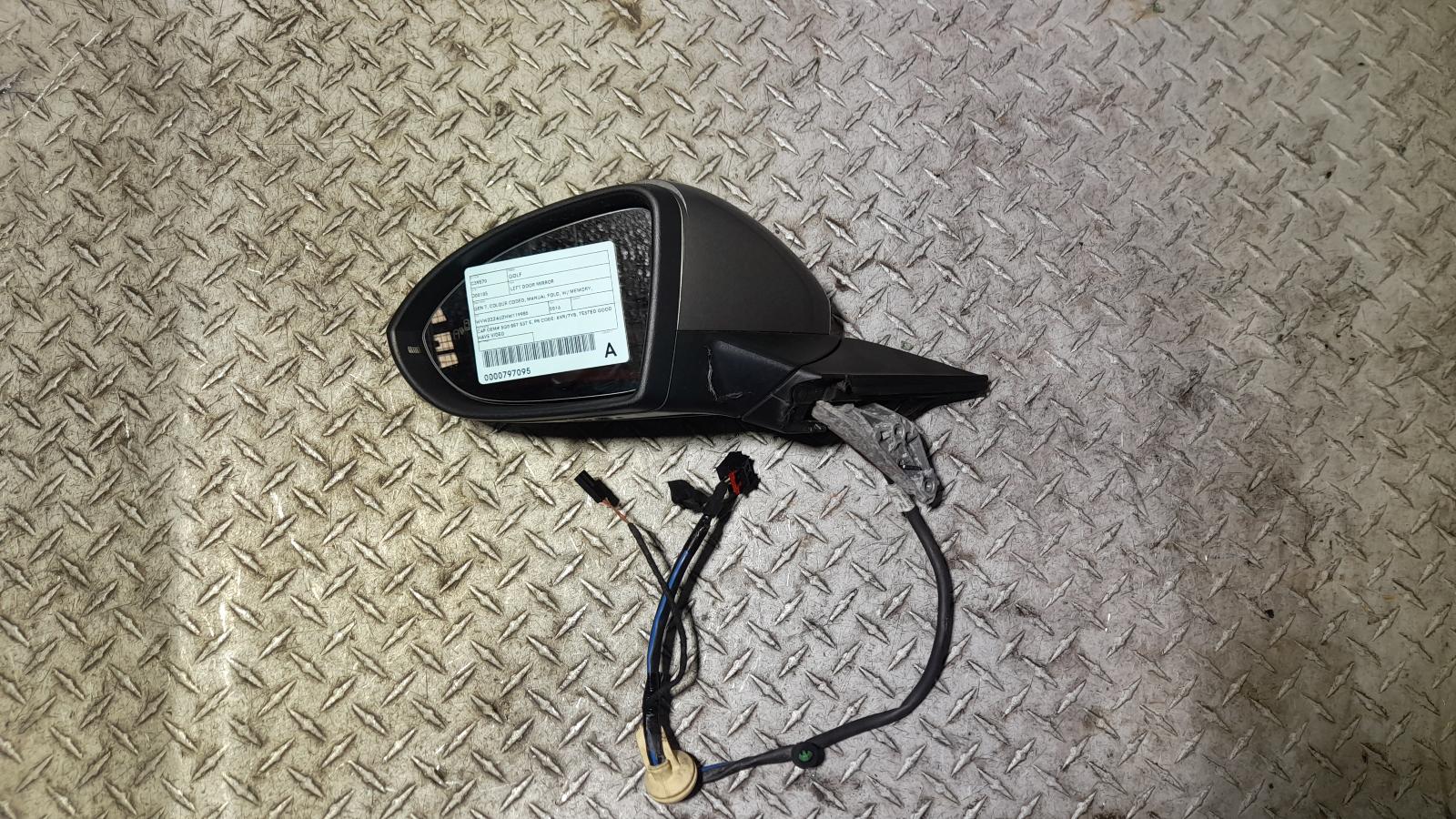 View Auto part Left Door Mirror Volkswagen Golf 2016