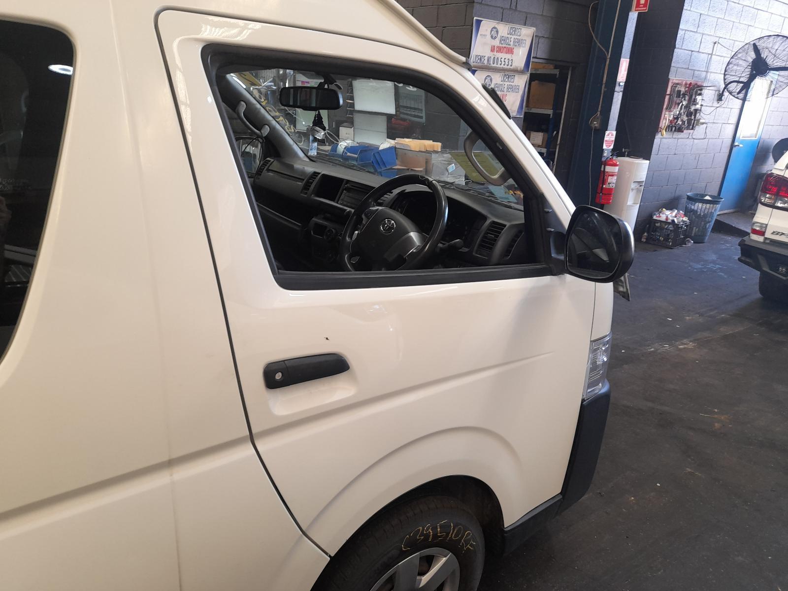 View Auto part Right Front Door Window Toyota Hiace 2018