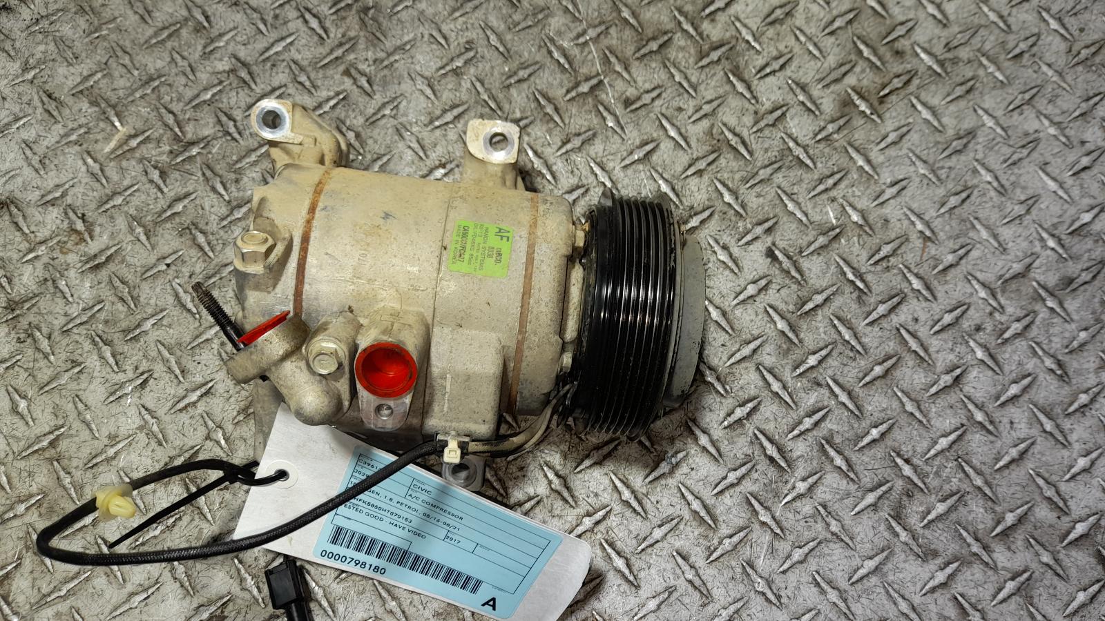 View Auto part A/C Compressor Honda Civic 2017