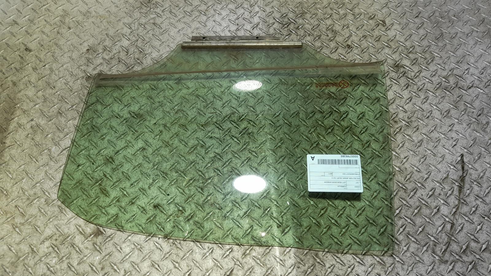 View Auto part Left Rear Door Window Toyota Corolla 2011