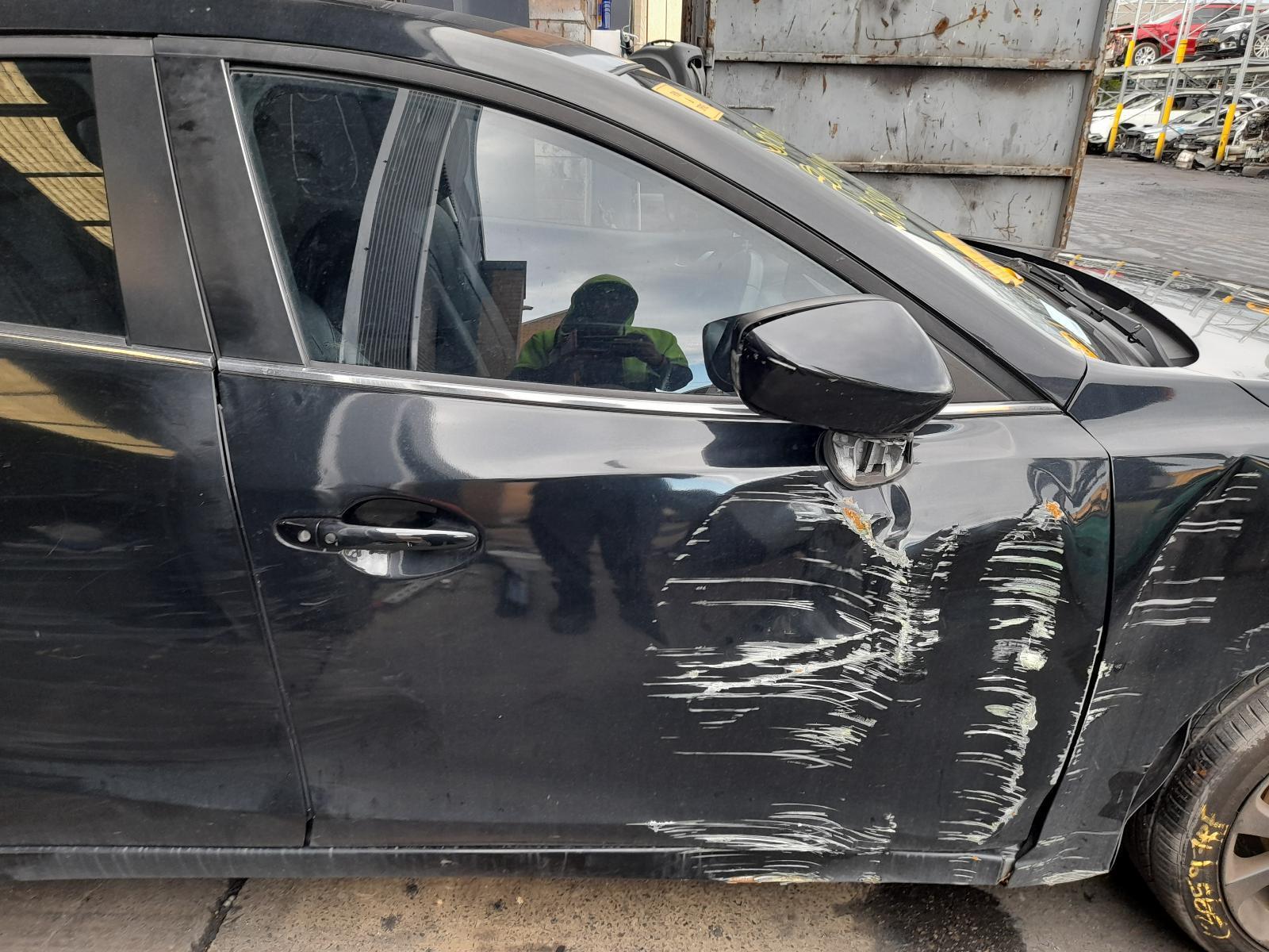 View Auto part Right Front Door Window Mazda 3 2014