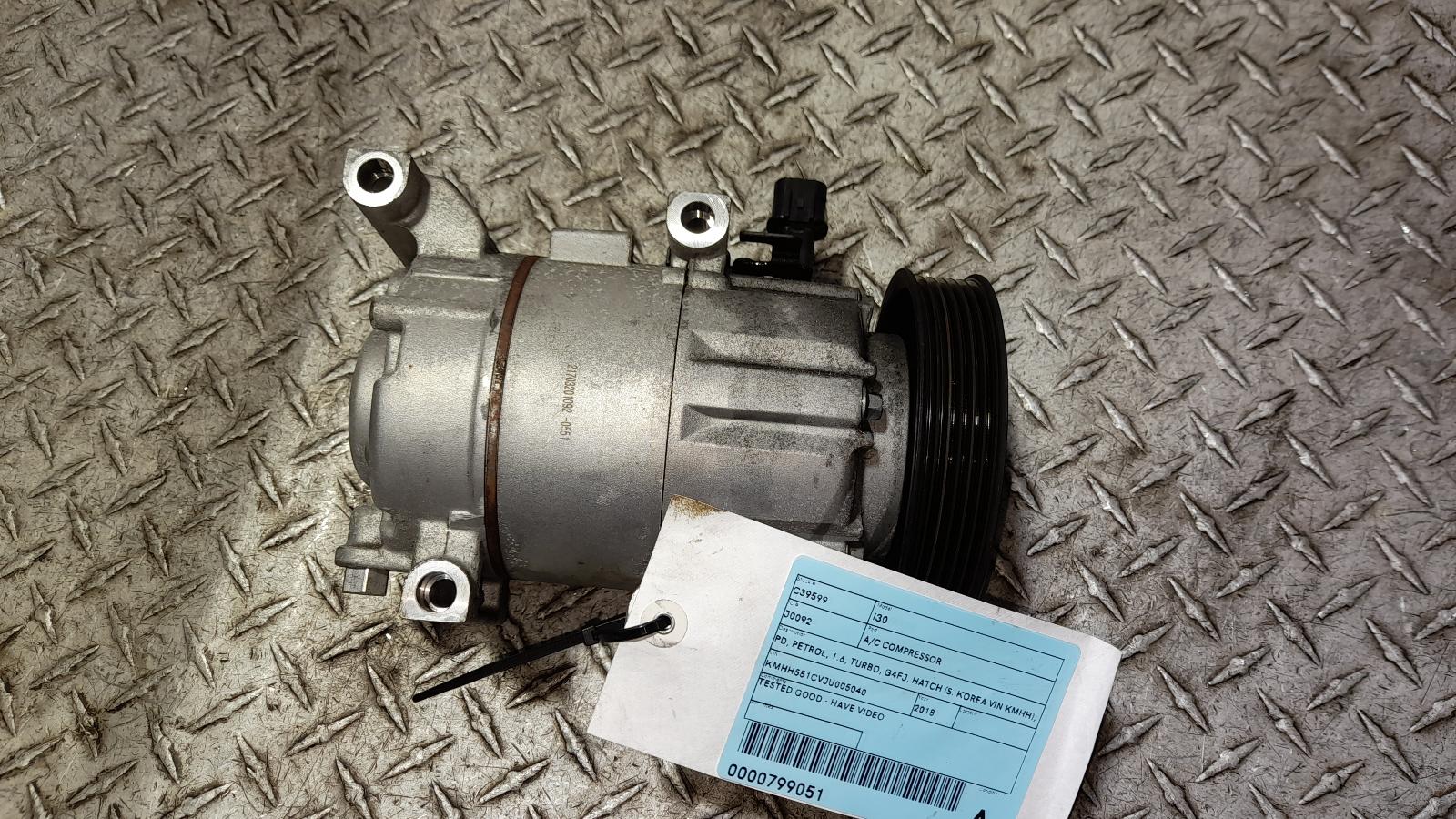 View Auto part A/C Compressor Hyundai I30 2018