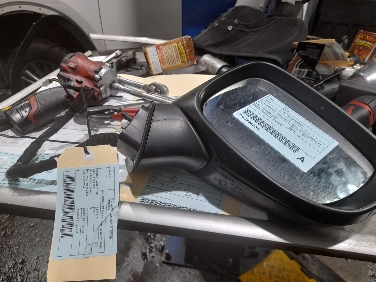 View Auto part Right Door Mirror Mazda Cx5 2017