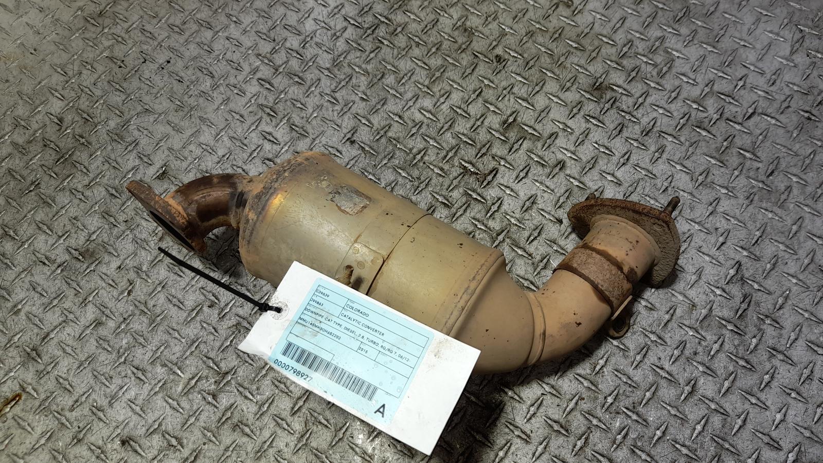 View Auto part Catalytic Converter Holden Colorado 2015