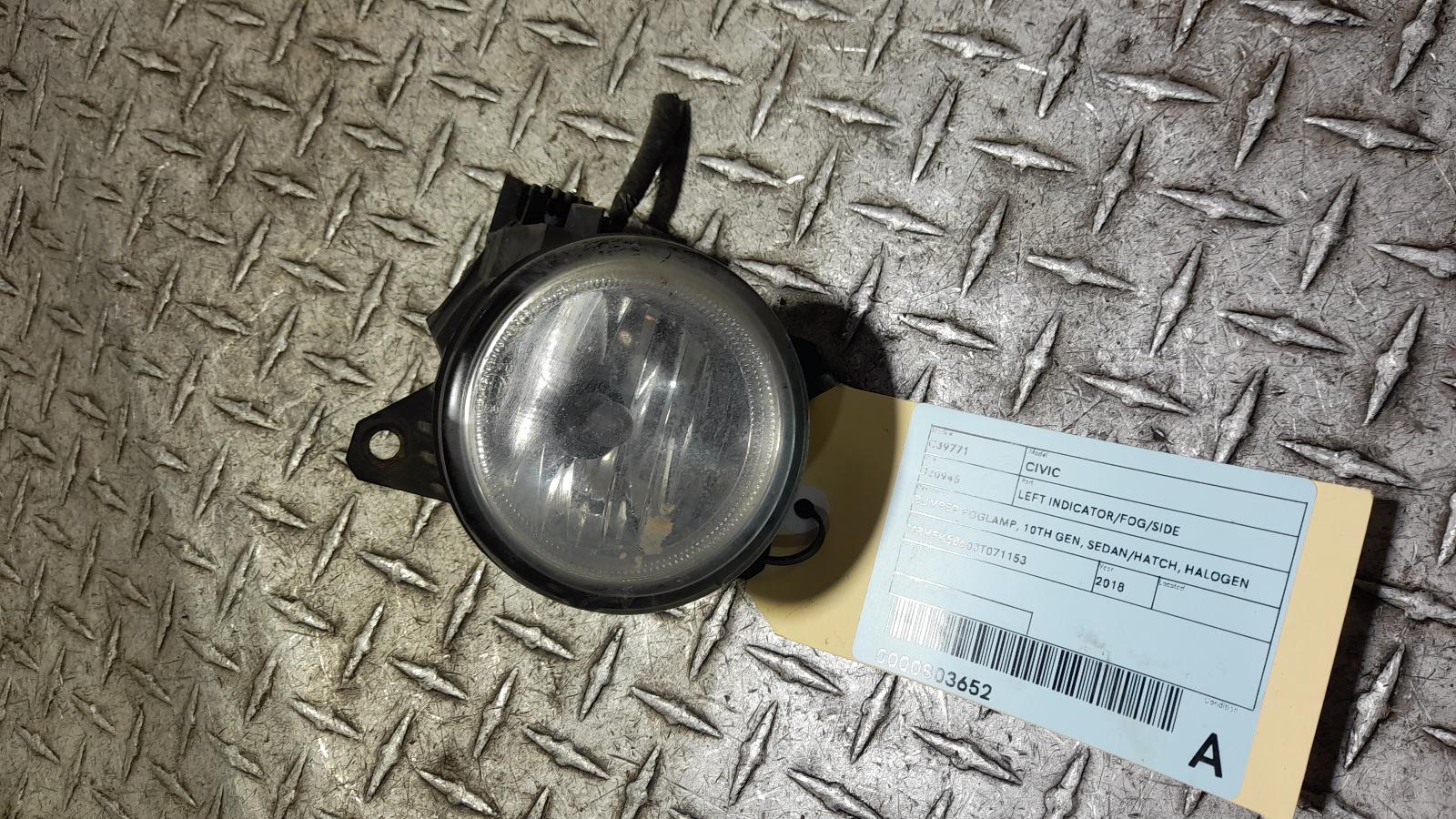 View Auto part Left Indicator/Fog/Side Honda Civic 2018