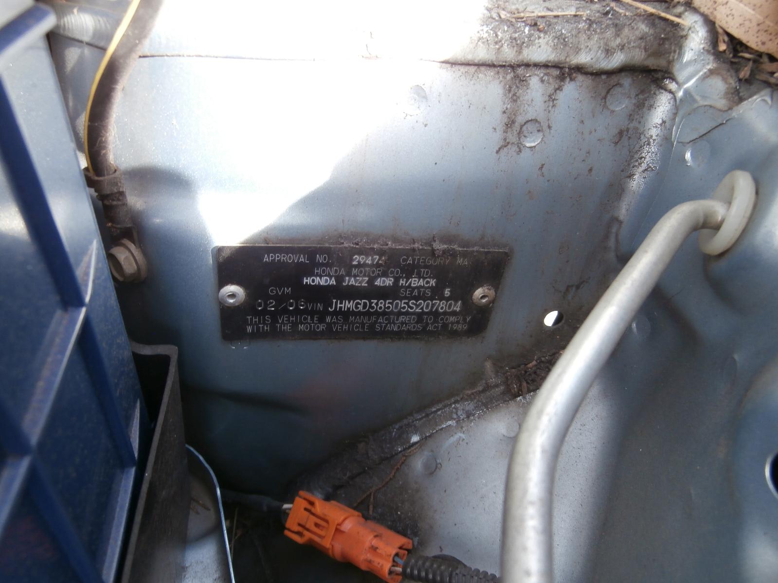 View Auto part Bonnet Lock/Support Honda Jazz 2006