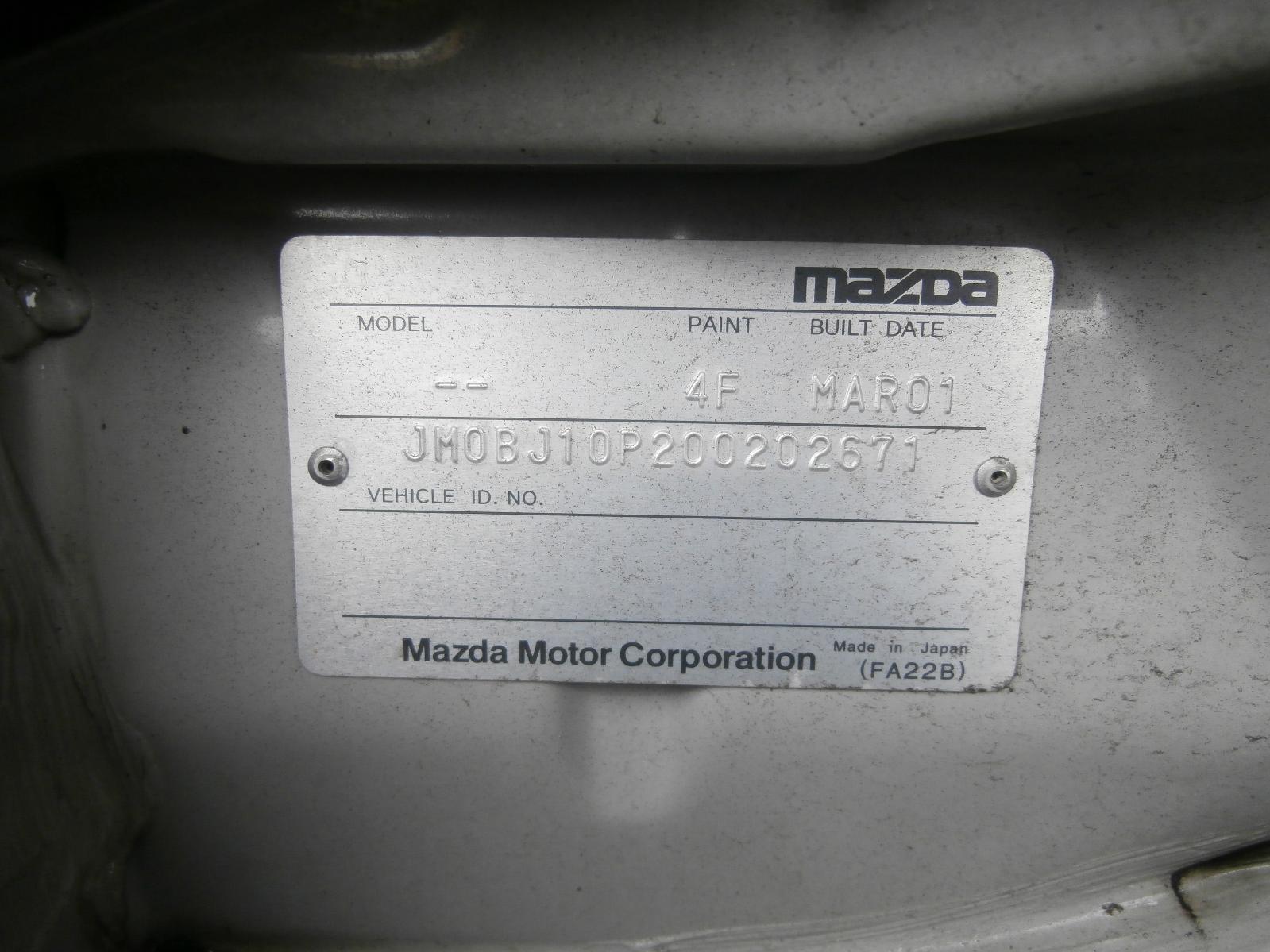 View Auto part Right Rear Hub Assembly Mazda 323 2001