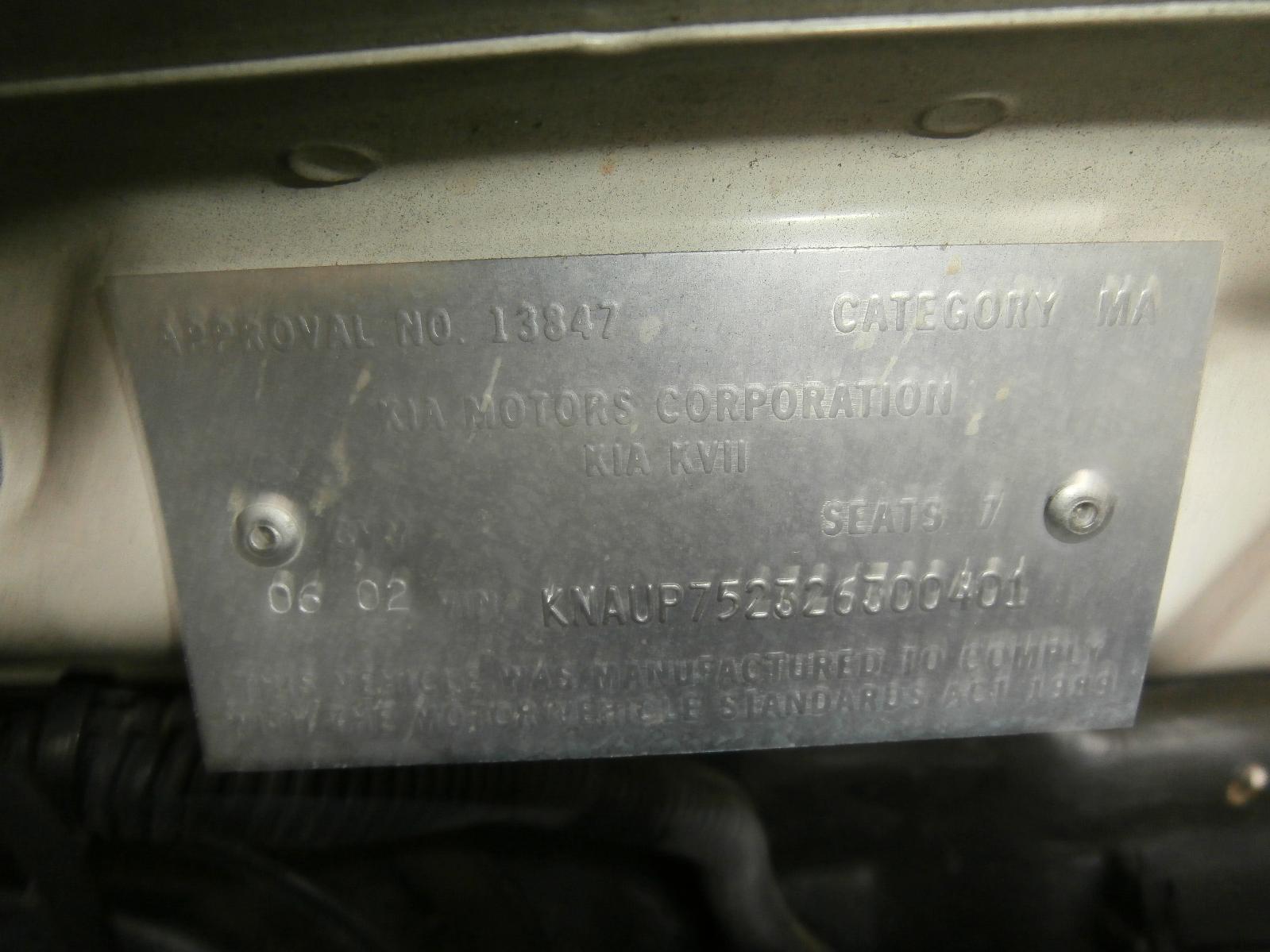View Auto part Radio/Cd/Dvd/Sat/Tv Kia Carnival/grand Carnival 2002