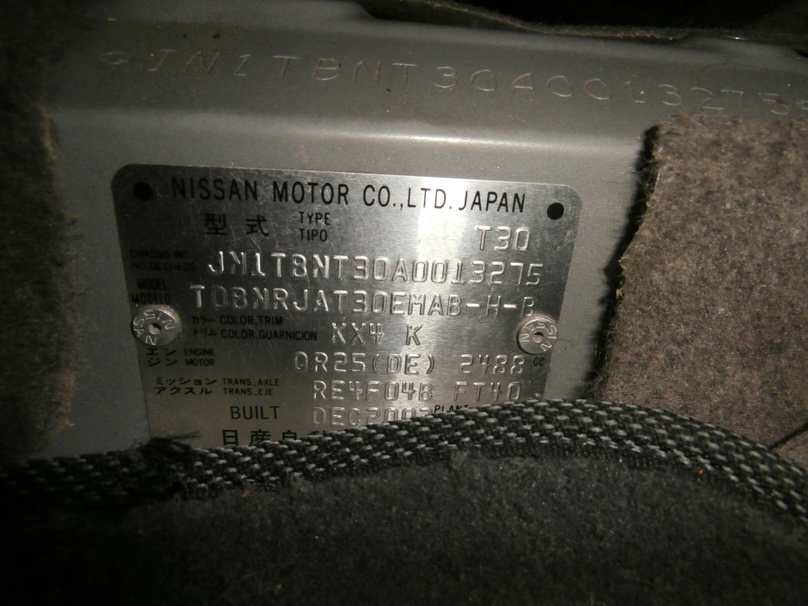 View Auto part R/Bar Bracket/Reinfo Nissan Xtrail 2002