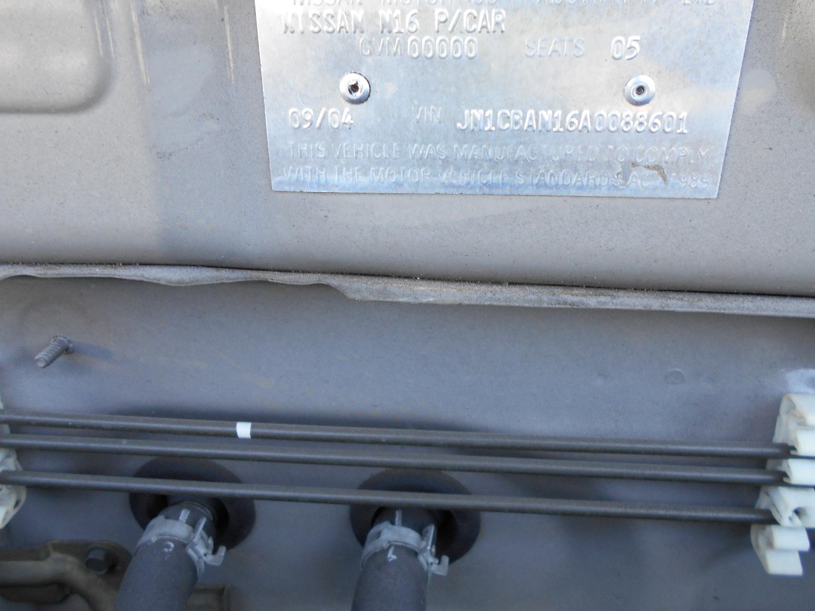 View Auto part Left Front Door Window Nissan Pulsar 2004