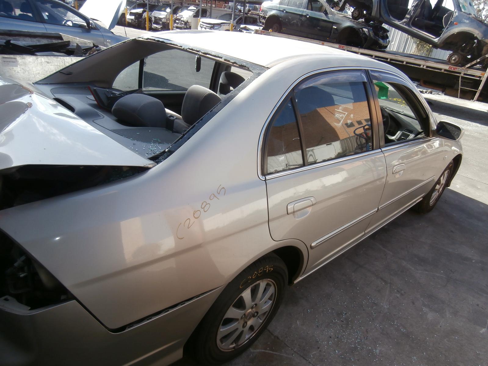 View Auto part Left Front Door Window Honda Civic 2005