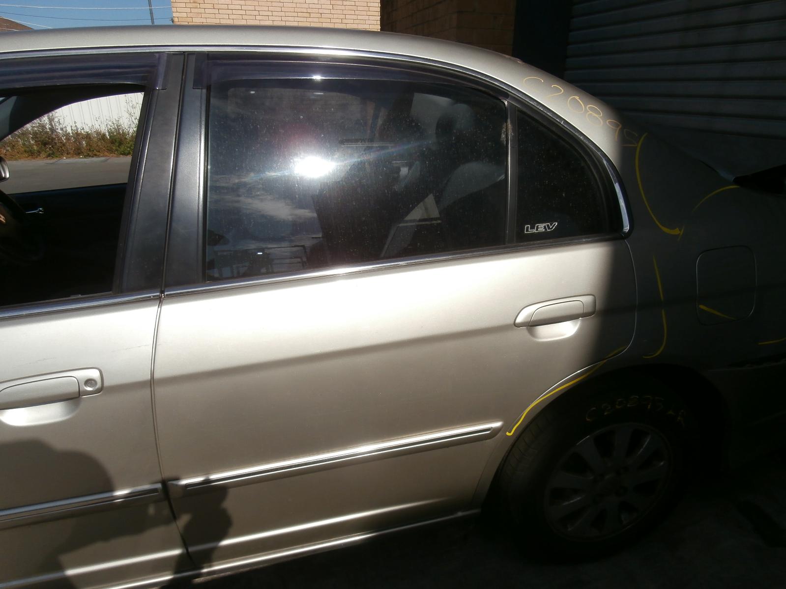 View Auto part Left Front Door Window Honda Civic 2005