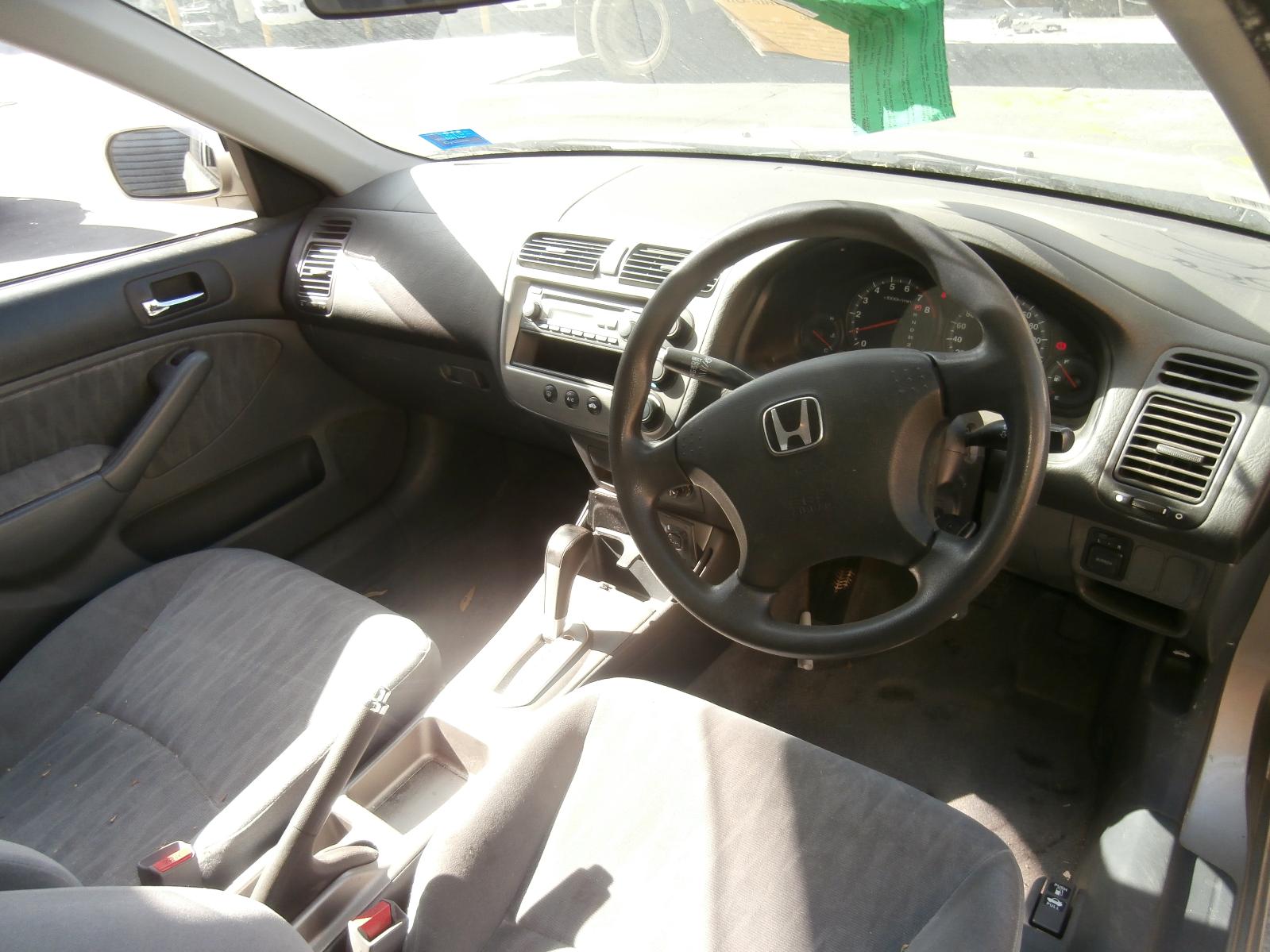 View Auto part Left Front Door Window Honda Civic 2005