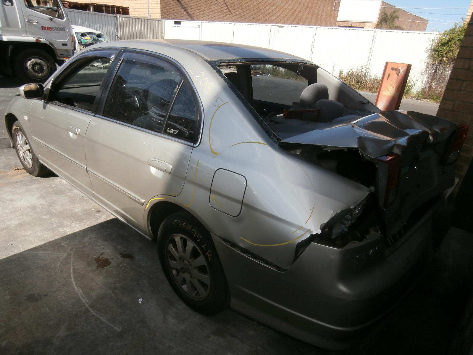 View Auto part Left Front Door Window Honda Civic 2005