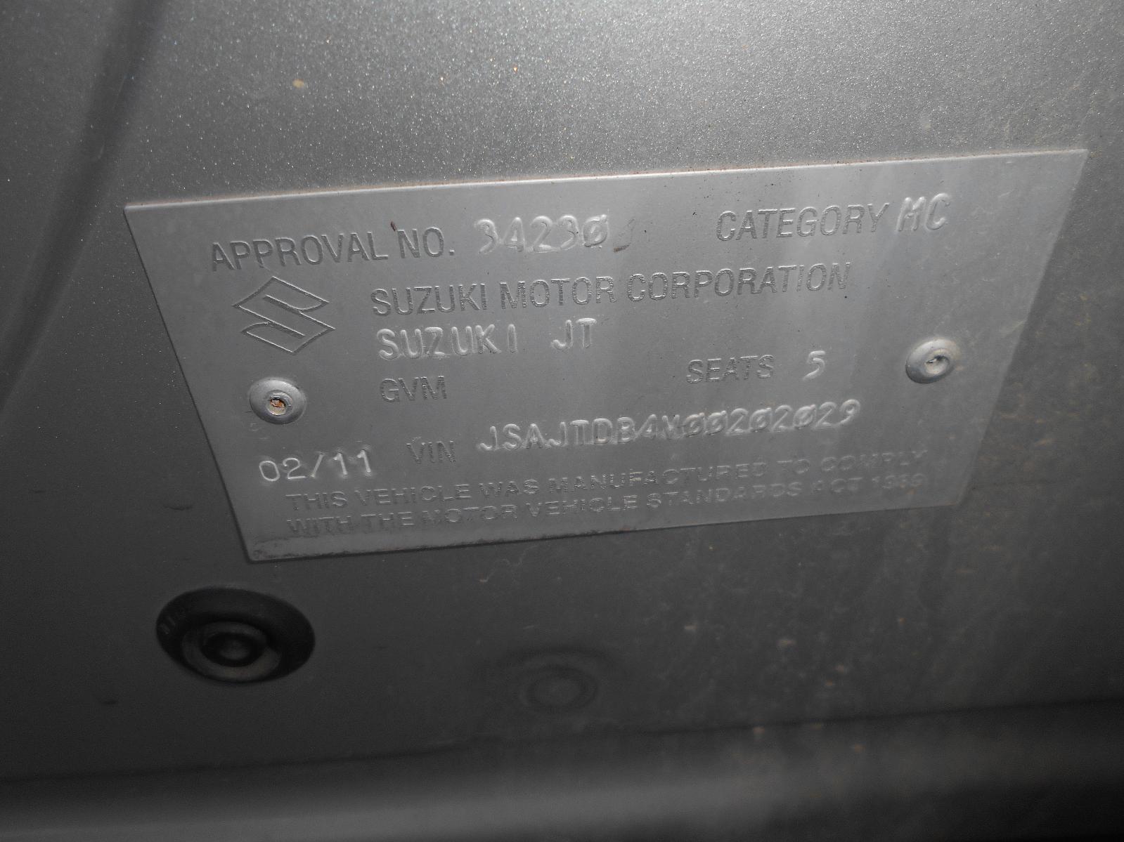 View Auto part Trans/Gearbox Suzuki Vitara 2011