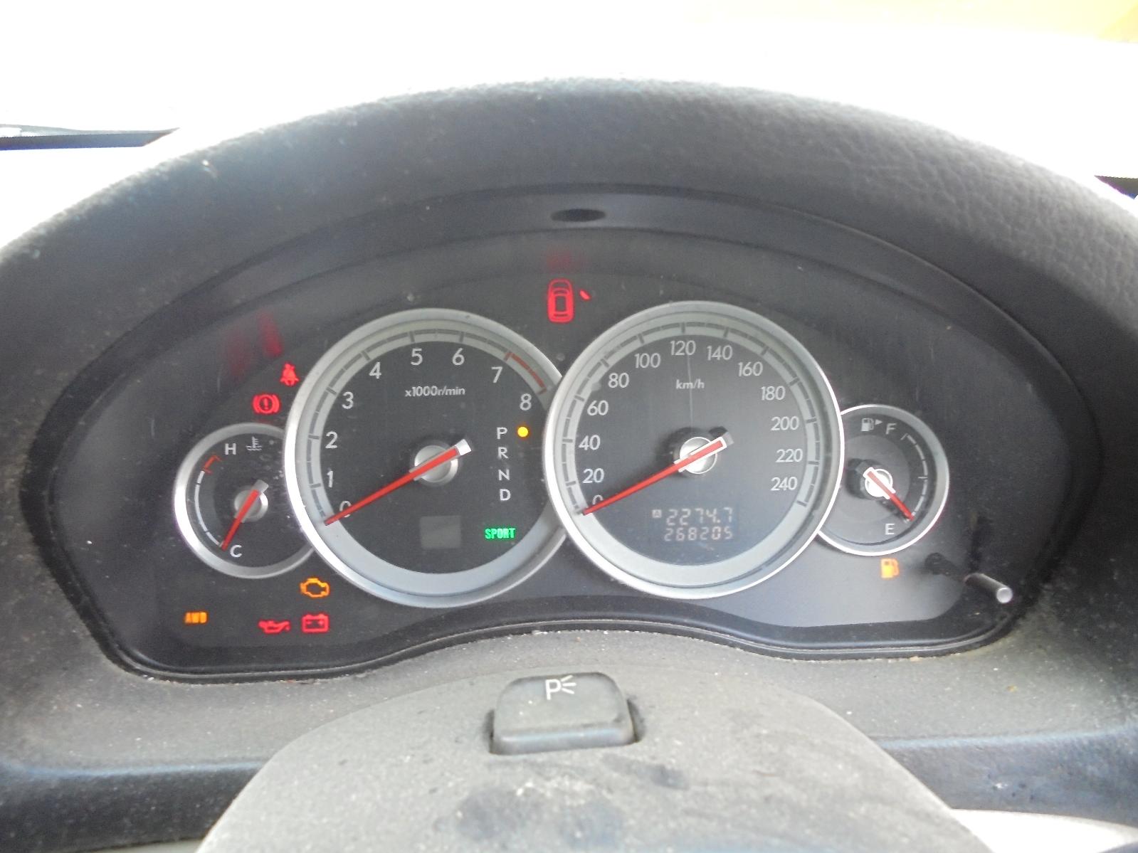 View Auto part Seatbelt/Stalk Subaru Outback 2004