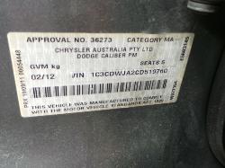 View Auto part Rear Spoiler Dodge Caliber 2012