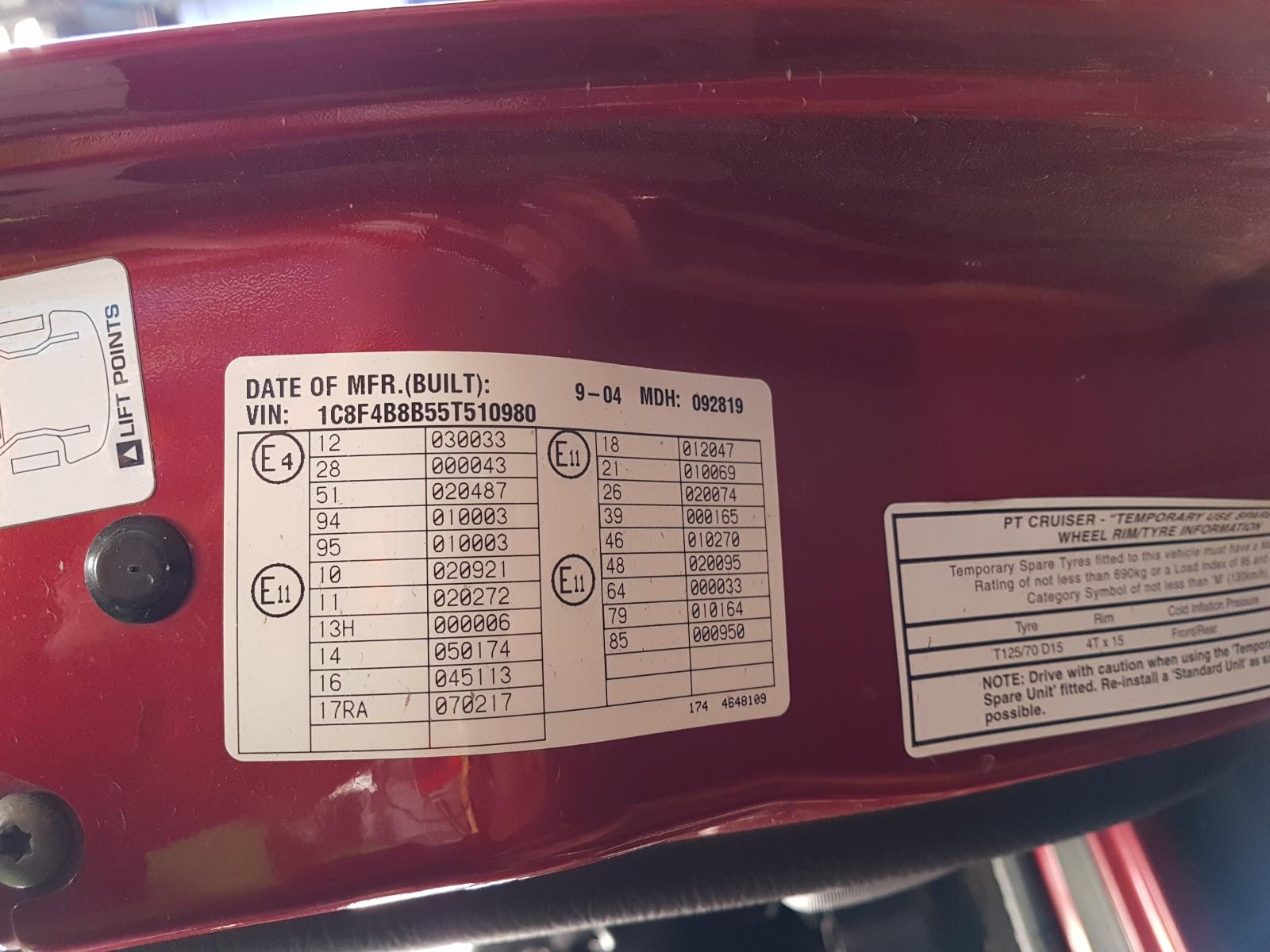 2004 Chrysler Pt Cruiser Left Front Door Window View Auto part Left Front Door Window Chrysler Pt Cruiser 2004