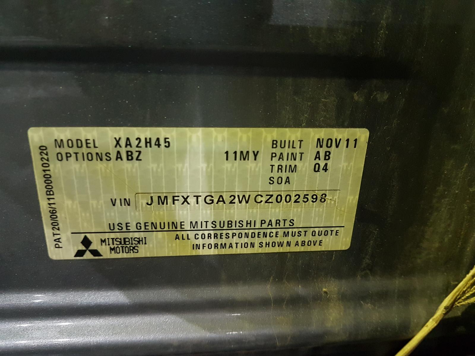 View Auto part Radio/Cd/Dvd/Sat/Tv Mitsubishi Asx 2011