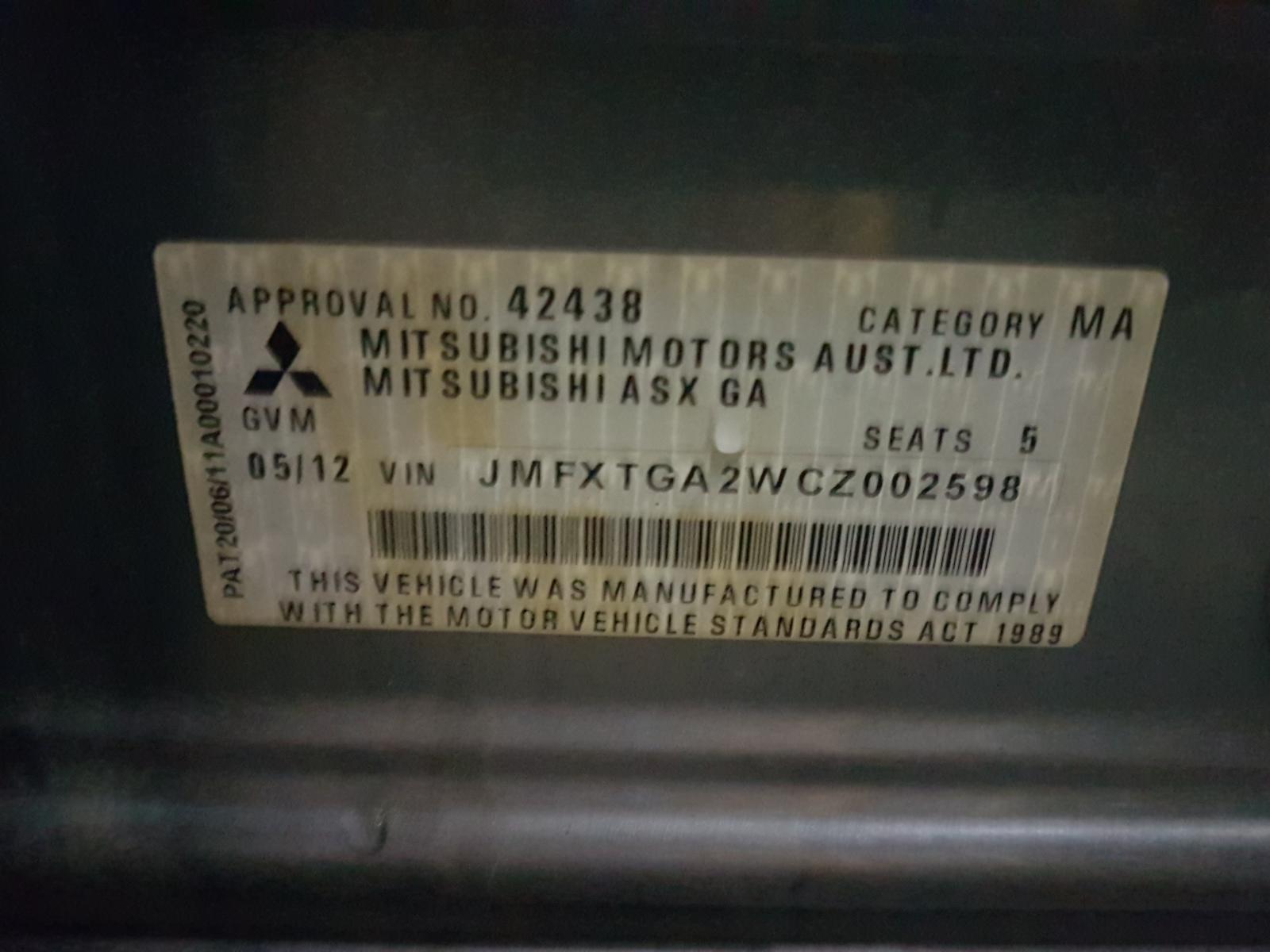 View Auto part Radio/Cd/Dvd/Sat/Tv Mitsubishi Asx 2011